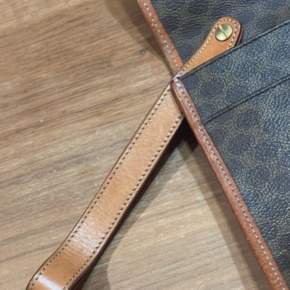 Vintage Celine Macadam canvas clutch bag - Picture 11 of 16